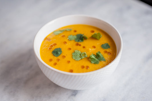 One Gun Ranch's Butternut Squash Soup with Jalapeño