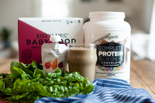 Organifi x White Leaf PostPartum Chocolate Smoothie