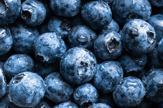 blueberries with howgood certification