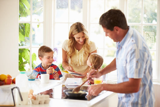 modern family cooking